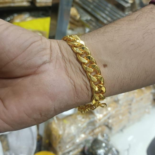 Gold Cuban Bracelet Men