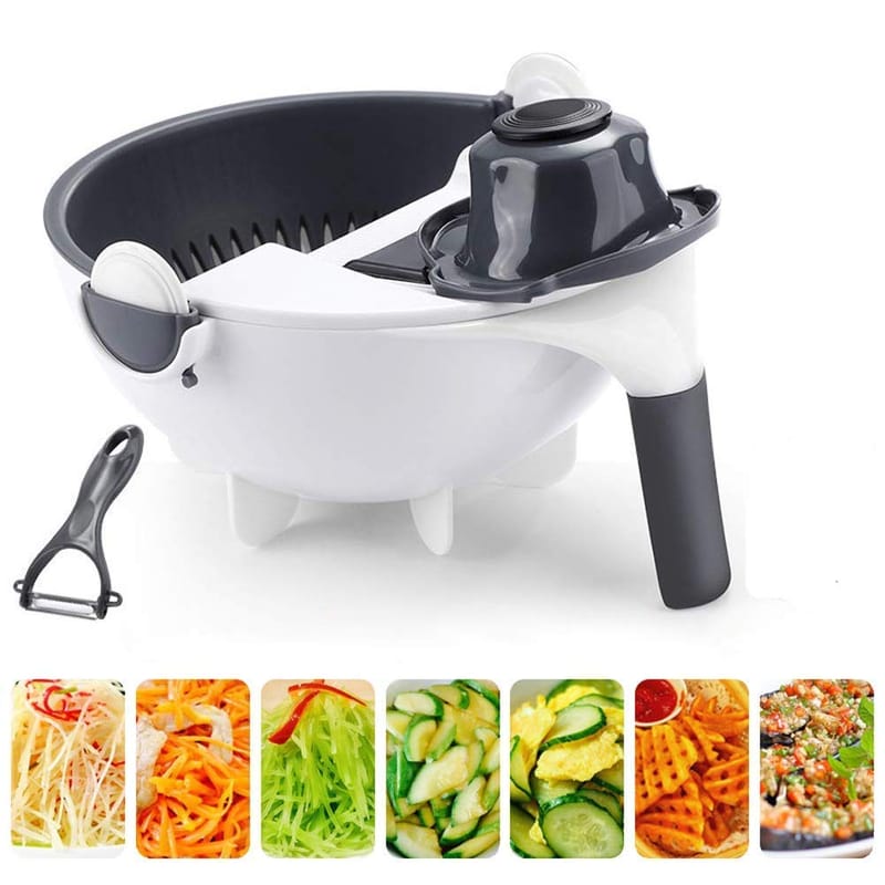 7-in-1 Magic Rotate Vegetable Cutter