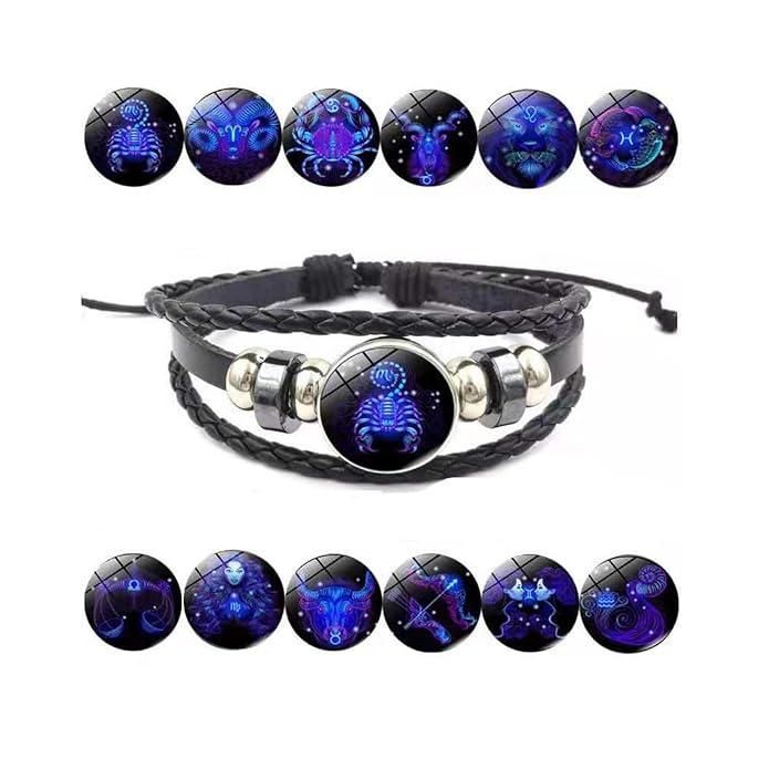 Adjustable Zodiac Sign Powerful Manifestation Bracelet