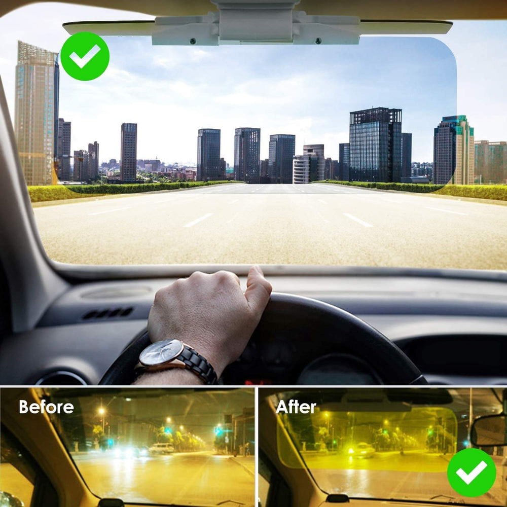 Dual-Function Anti-Glare Driving Goggles