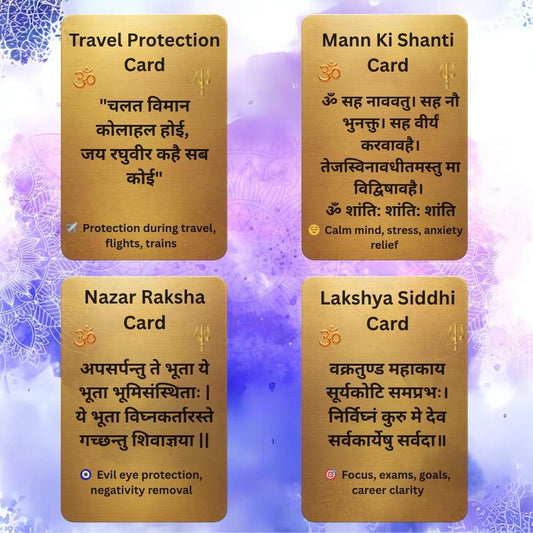 4-in-1 Spiritual Protection Cards